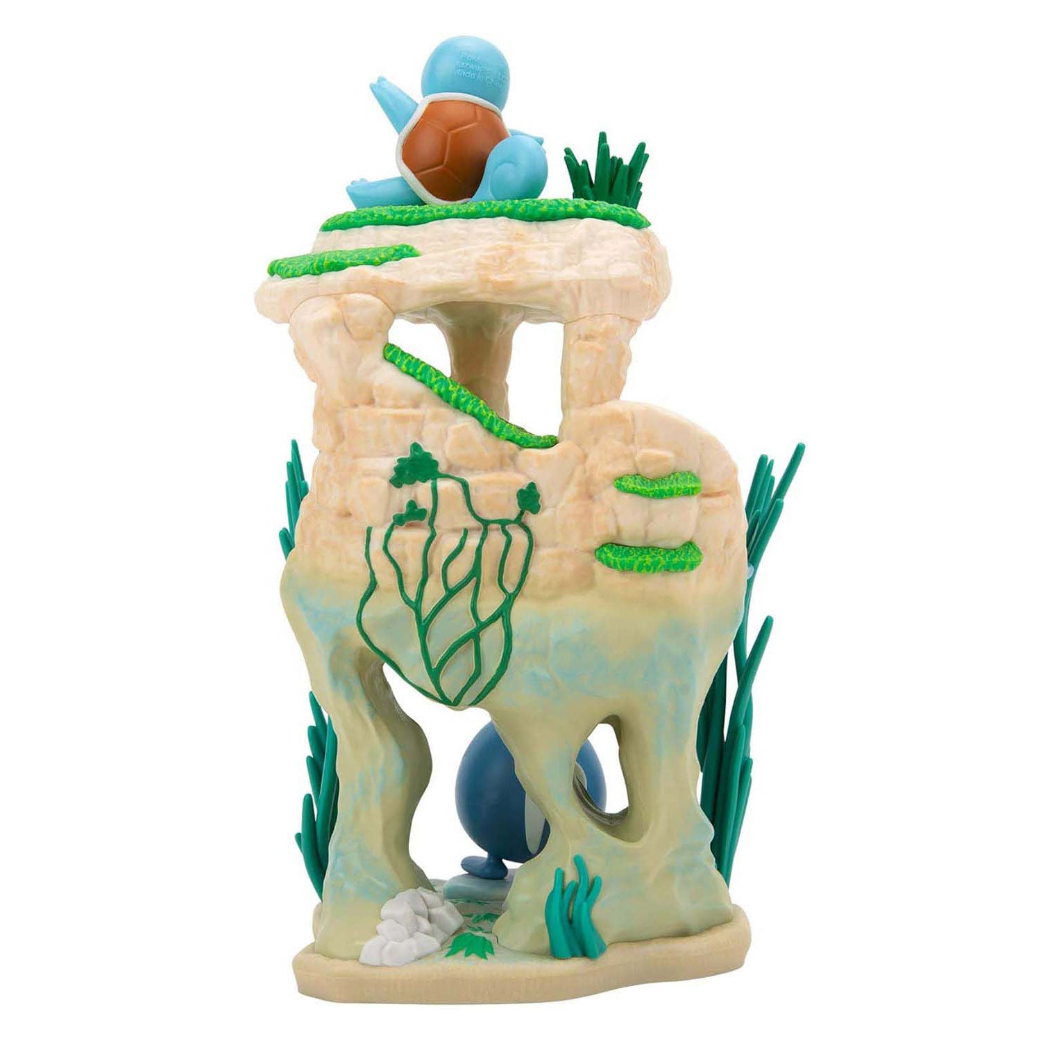 Jazwares pokémon environment figuren set - poliwag squirtle