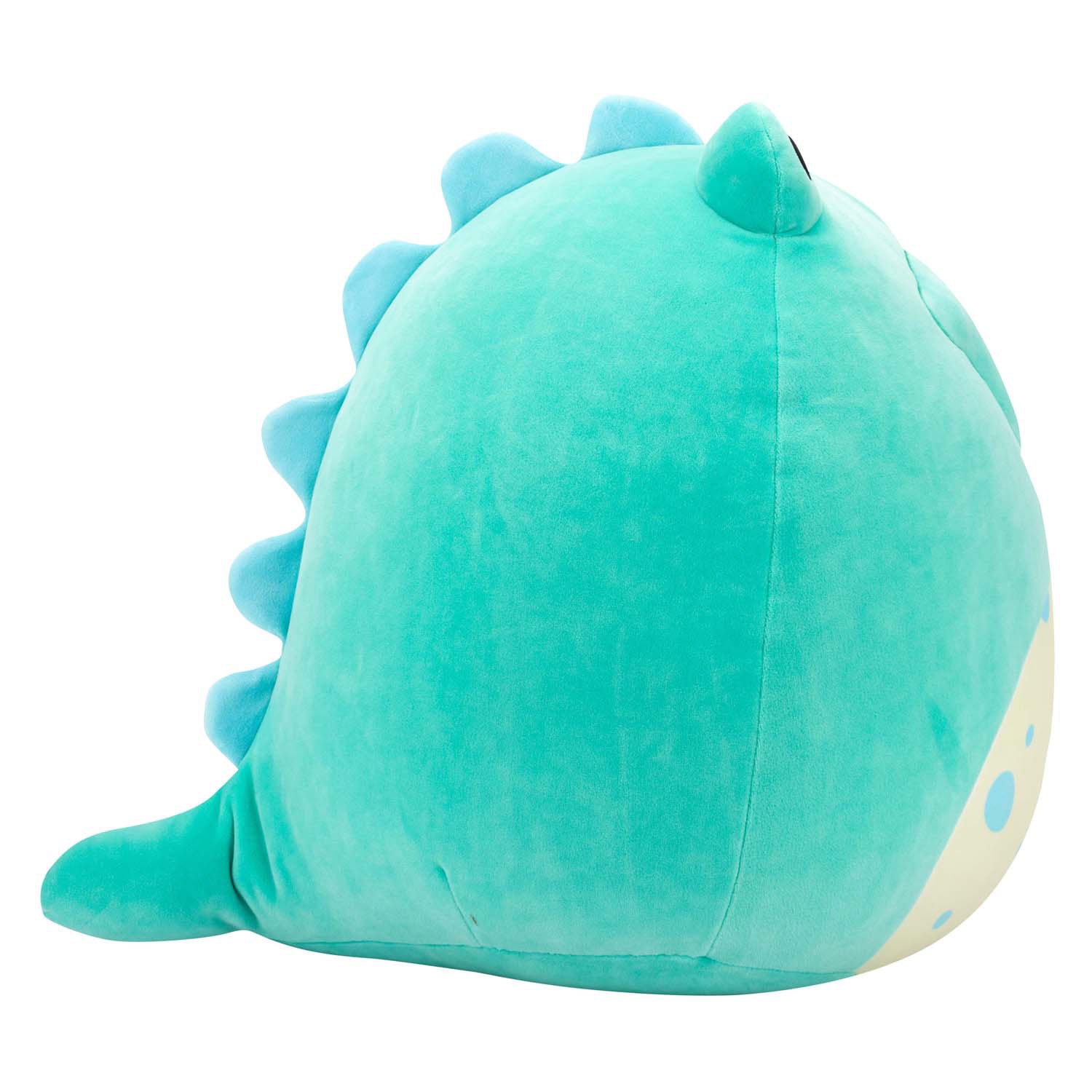 Squishmallows knuffel pluche - tortuga blauwgroene alligator, 40cm