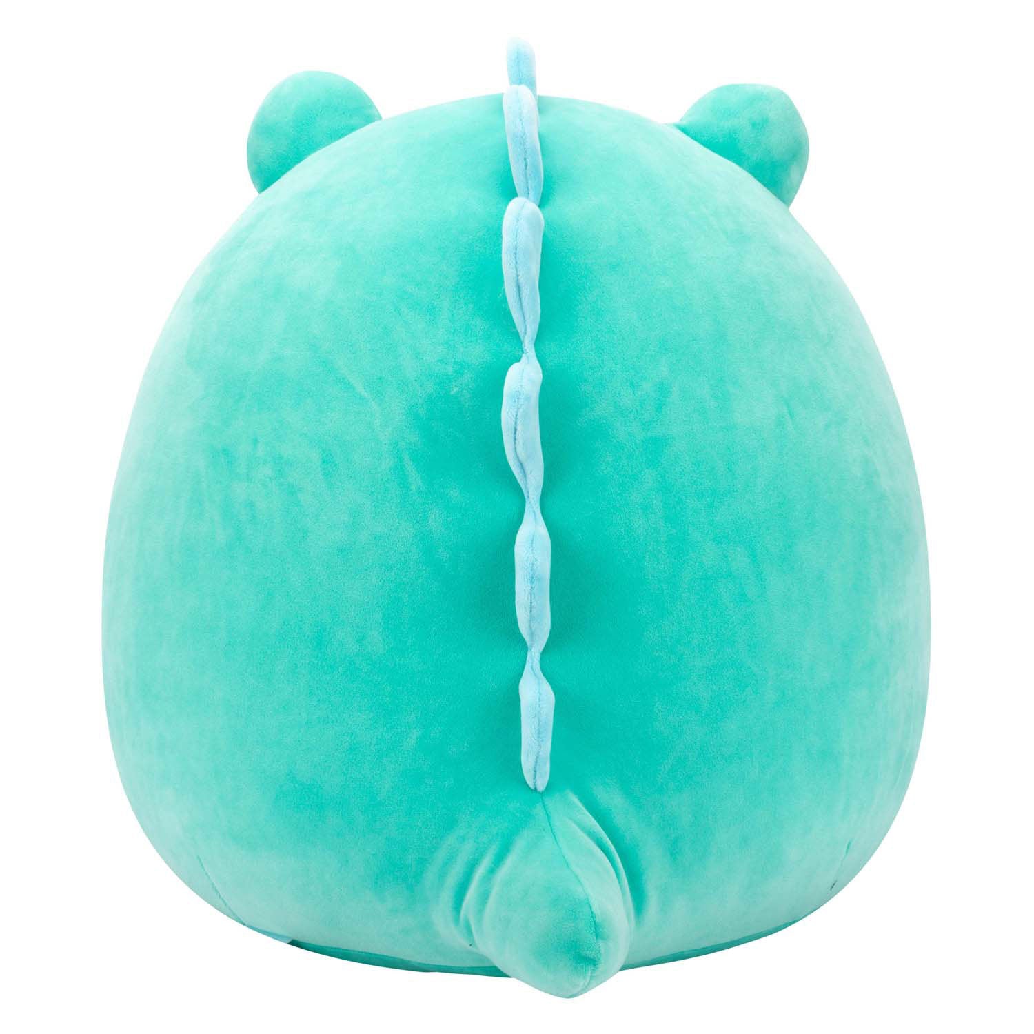 Squishmallows knuffel pluche - tortuga blauwgroene alligator, 40cm