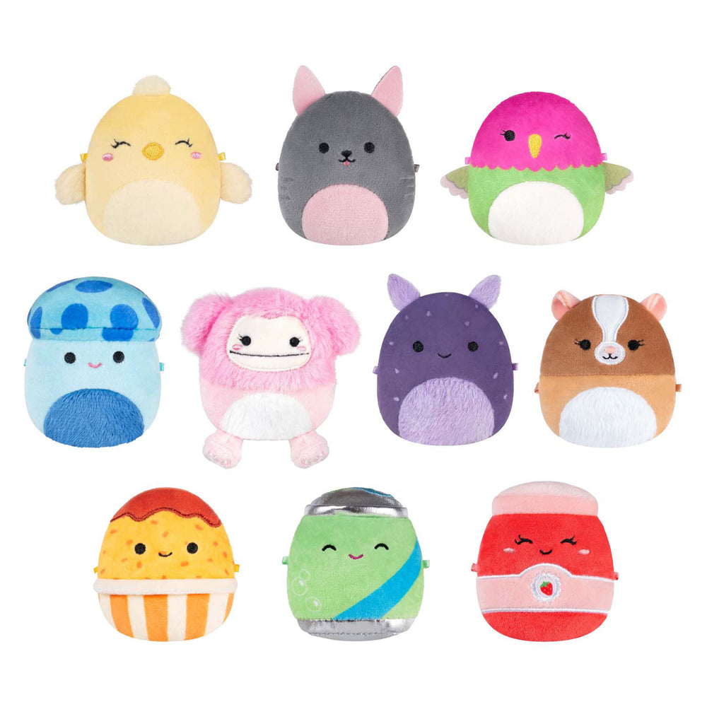 Jazwares squishmallows knuffel pluche - micromallows herfst - 10dlg.