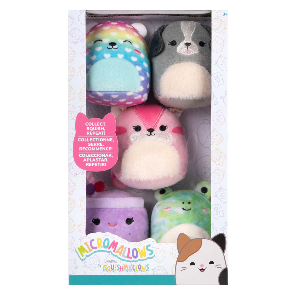 Jazwares squishmallows knuffel pluche micromallows, 5dlg.