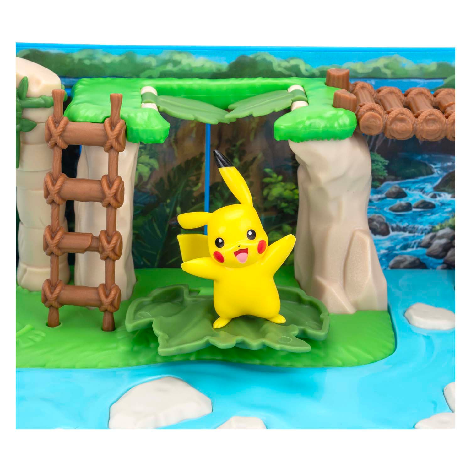 Jazwares pokémon carry case battle ruins speelset