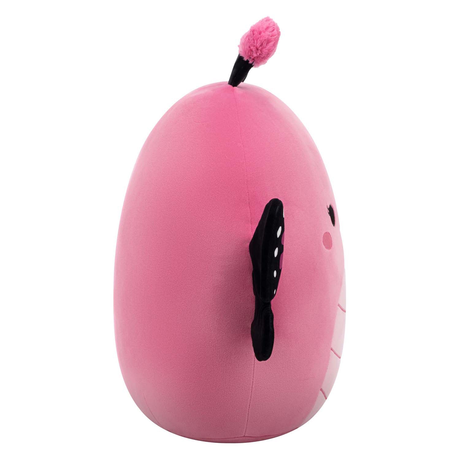 Jazwares squishmallows knuffel pluche - marcelina the pink monarch butterfly - 40cm