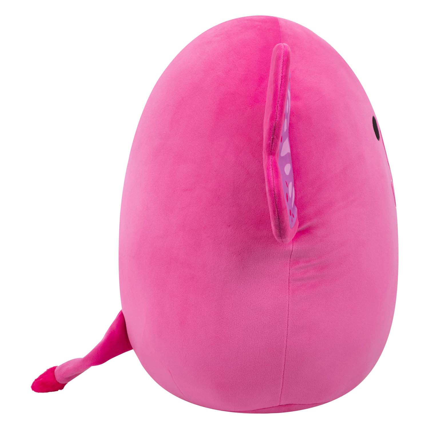 Jazwares squishmallows knuffel pluche - evelyn the hot pink butterfly elephant - 40cm