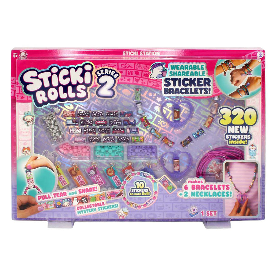 Jazwares sticki rolls armbanden maken - 320 stickers