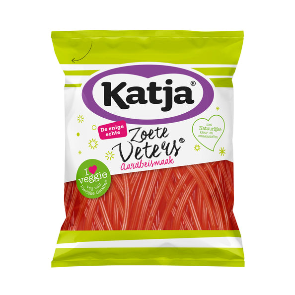 Katja zoete veters aardbei (15x125gr)