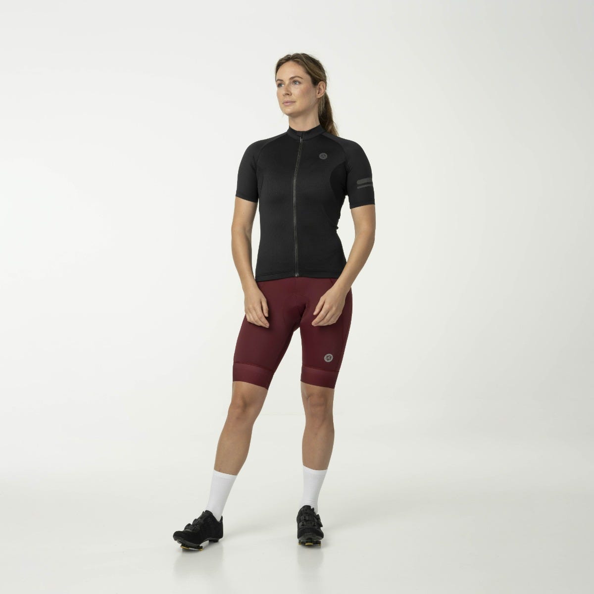 Agu core fietsshirt ss essential dames zwart