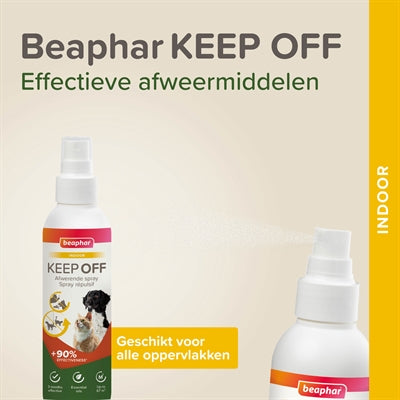 Beaphar keep off spray kat hond binnen