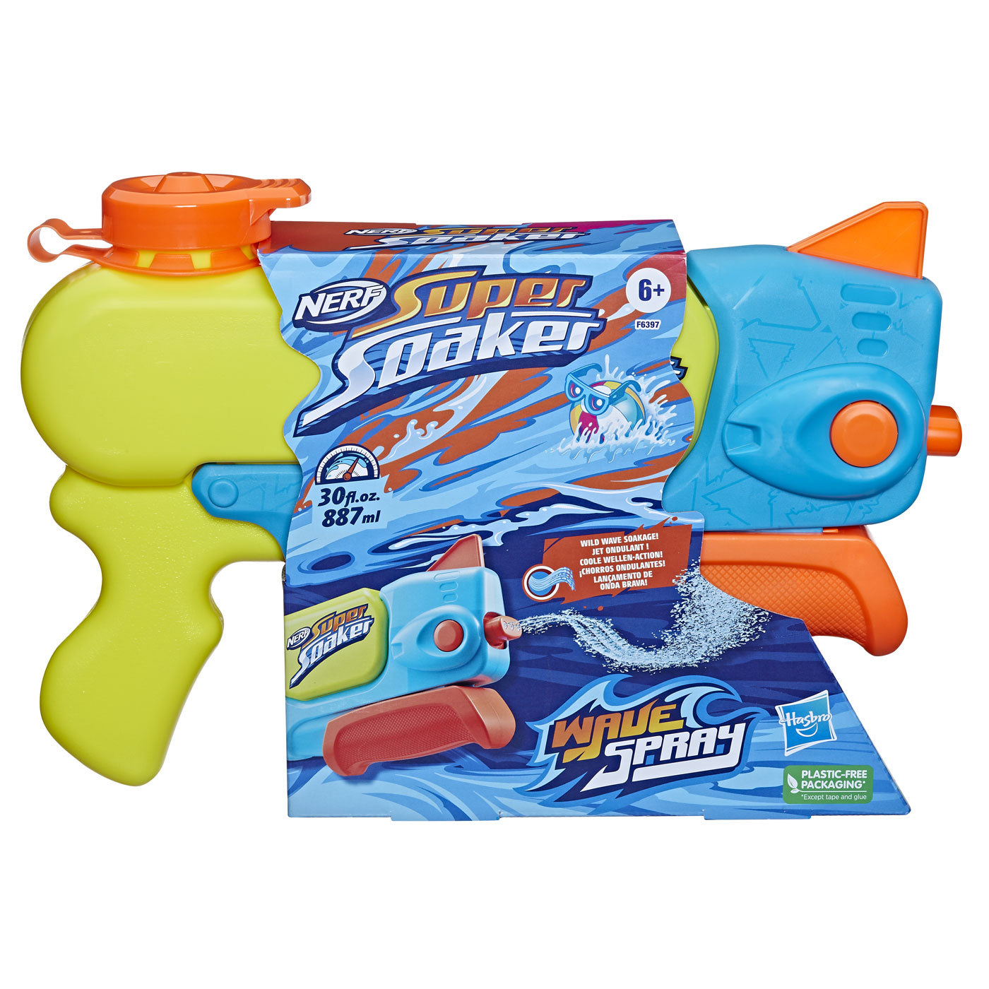 Nerf super soaker wave spray waterpistool