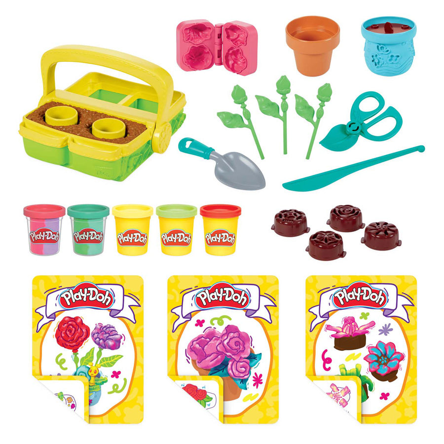 Playdoh bloeiende bloemen 