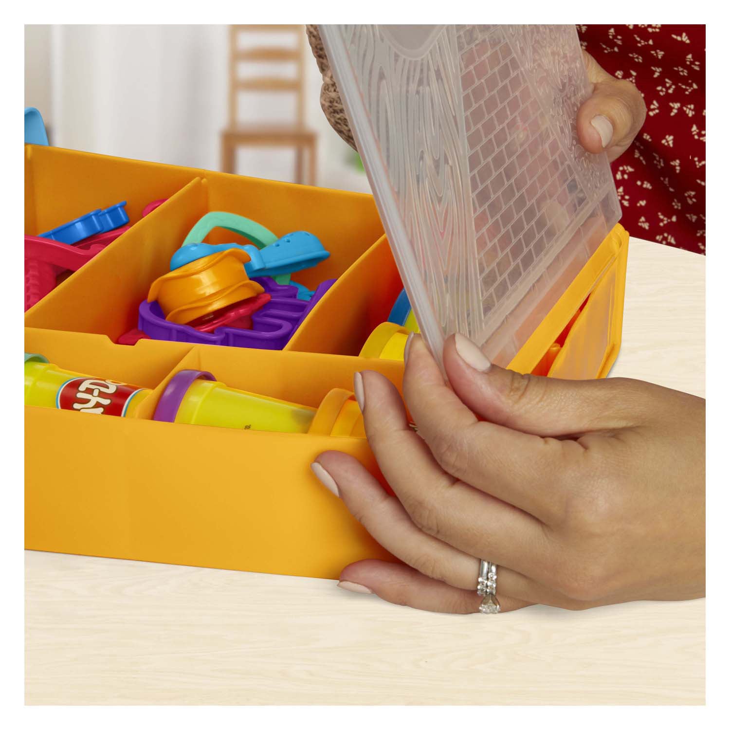 Play-doh playdoh imagine animals storage set