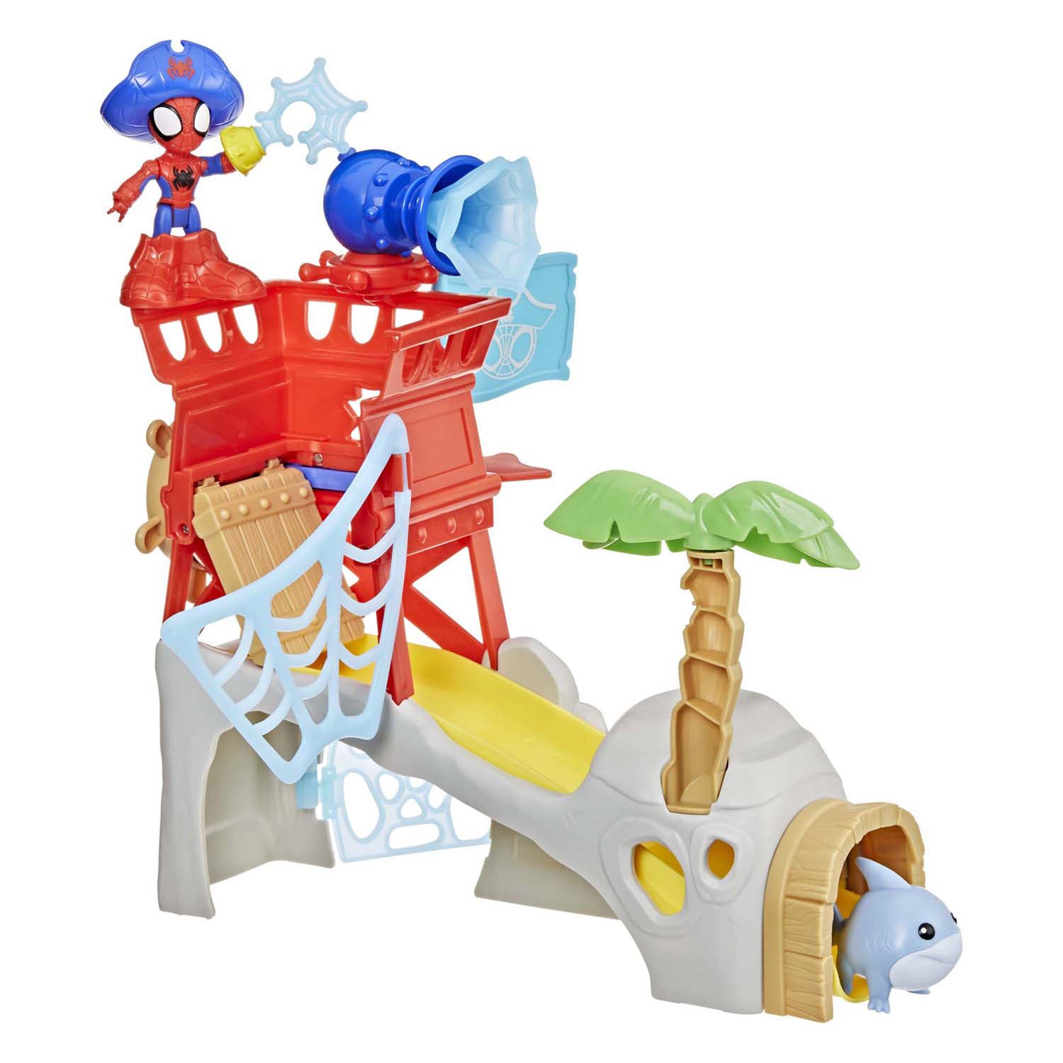 Hasbro spidey water-webs pirateneiland