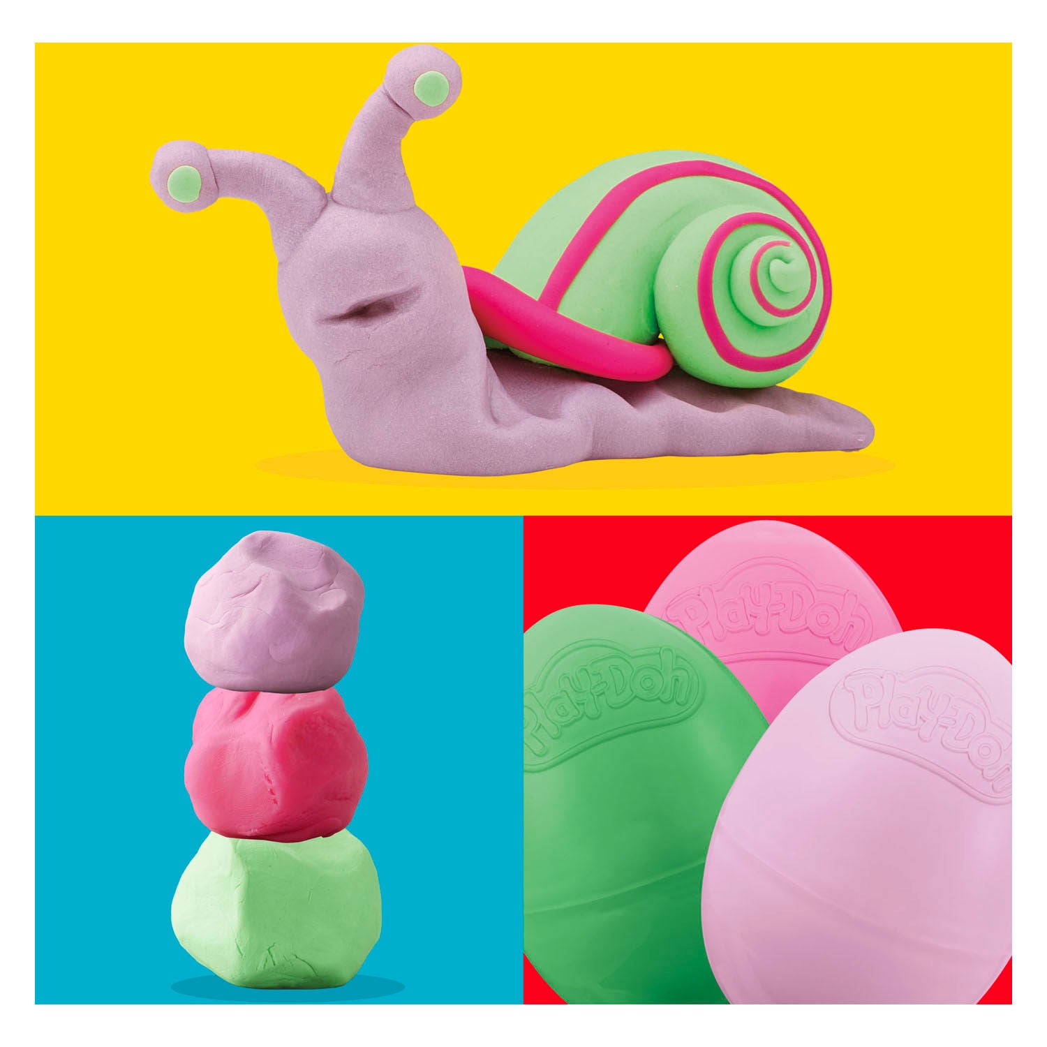 Play-doh -paastasje, 9 eieren, uitdeelcadeautjes en knutselspeelgoed voor kinderen