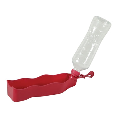 Zolux bvk inklapbare waterflesjes rood