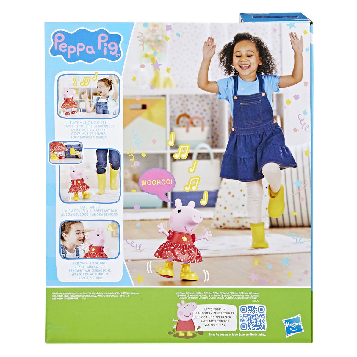 Peppa pig interactief figuur - 30cm