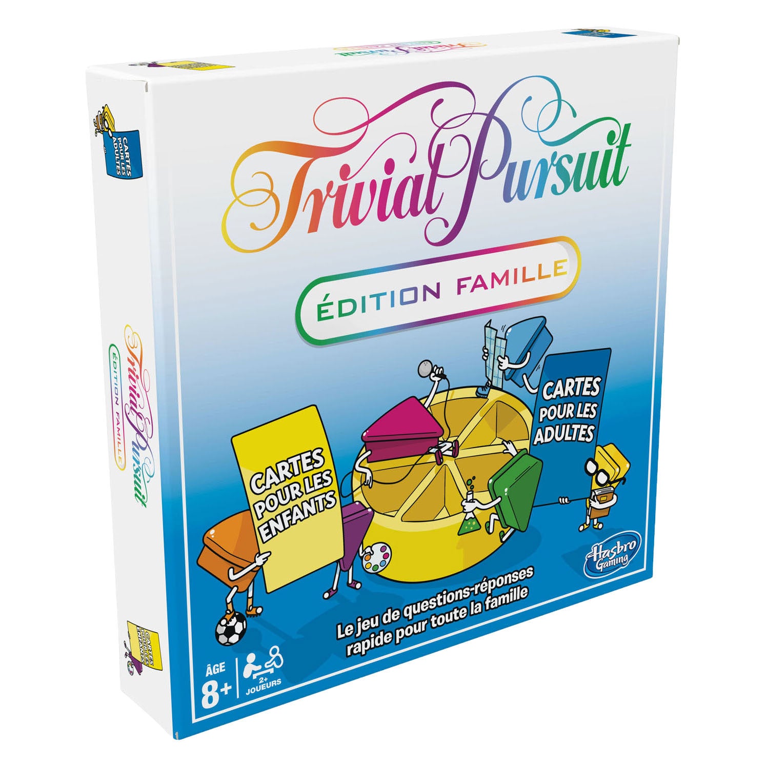 Hasbro gaming trivial pursuit: familie editie - bordspel (franstalig)