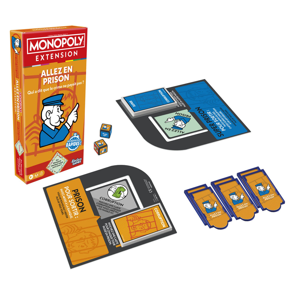 Monopoly uitbreiding ga naar de gevangenis