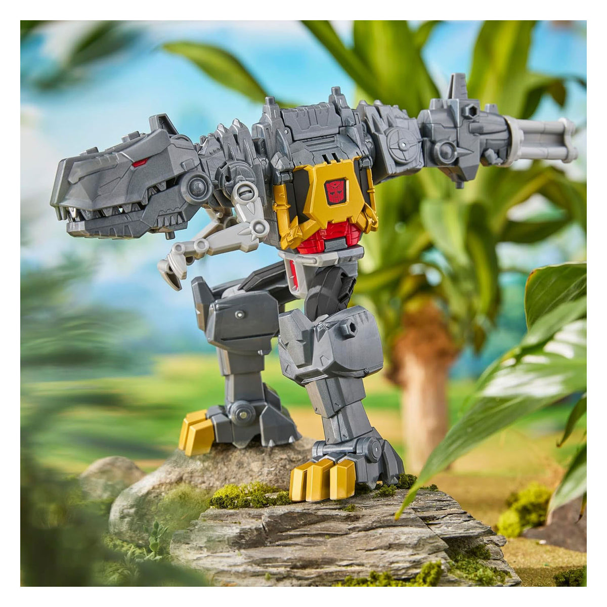 Transformers hasbro actiefiguur grimlock chomp battle 22,5 cm speelgoed.