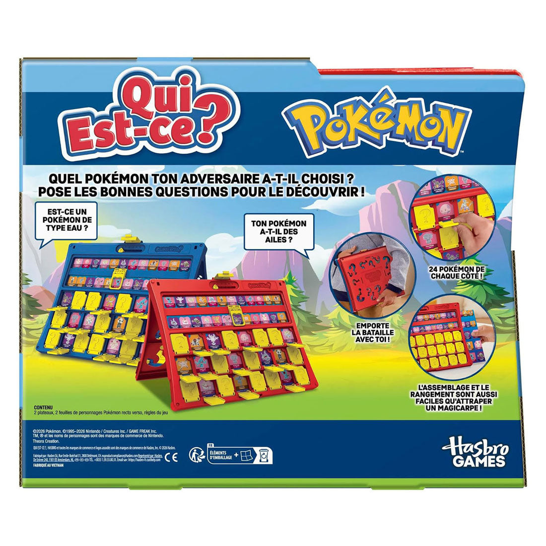 Hasbro wie is het? pokemon fr