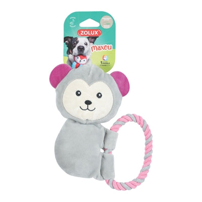 Zolux maxou puppy touw grijs