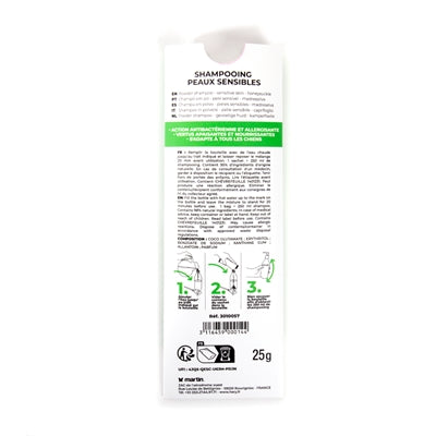 Hery shampoo poeder gevoelige gevoelige huid
