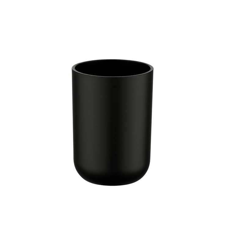 Wenko 1064969 - tandenborstelbeker brasil zwart | 2 stuks