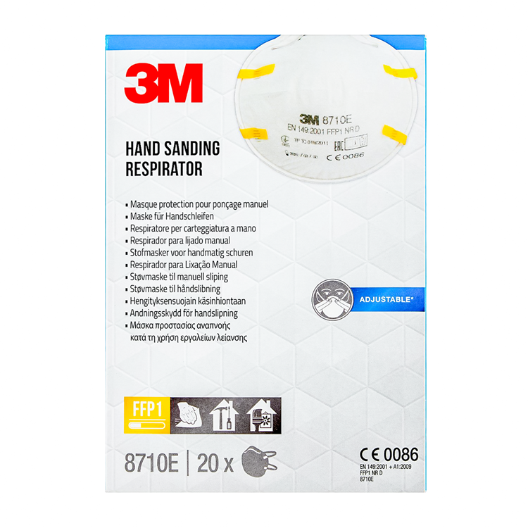 3m 1062777 - fijnstofmasker ffp1 ffp1, 20 pk | 1 stuks