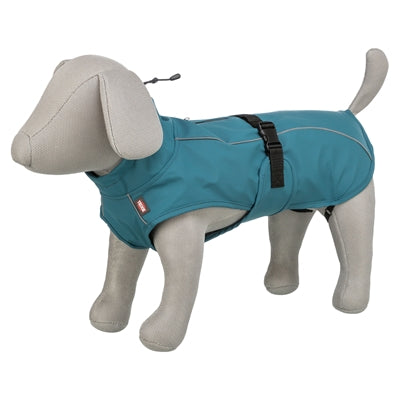 Trixie regenjas hond vimy petrol
