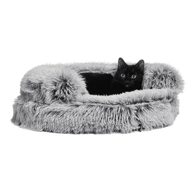 Croci sofa kattenmand bicolor zwart