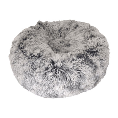 Croci hondenmand donut bicolor zwart