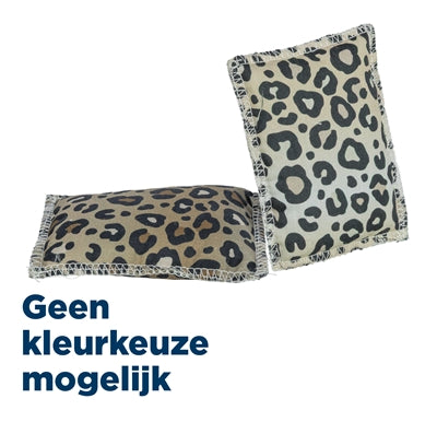 Trixie speelkussen leo panterprint met valeriaan assorti