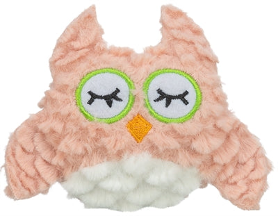 Trixie uil pluche met kattenkruid catnip assorti