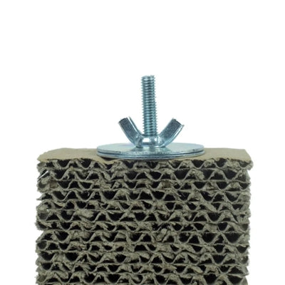 Back zoo nature cardboard treat block