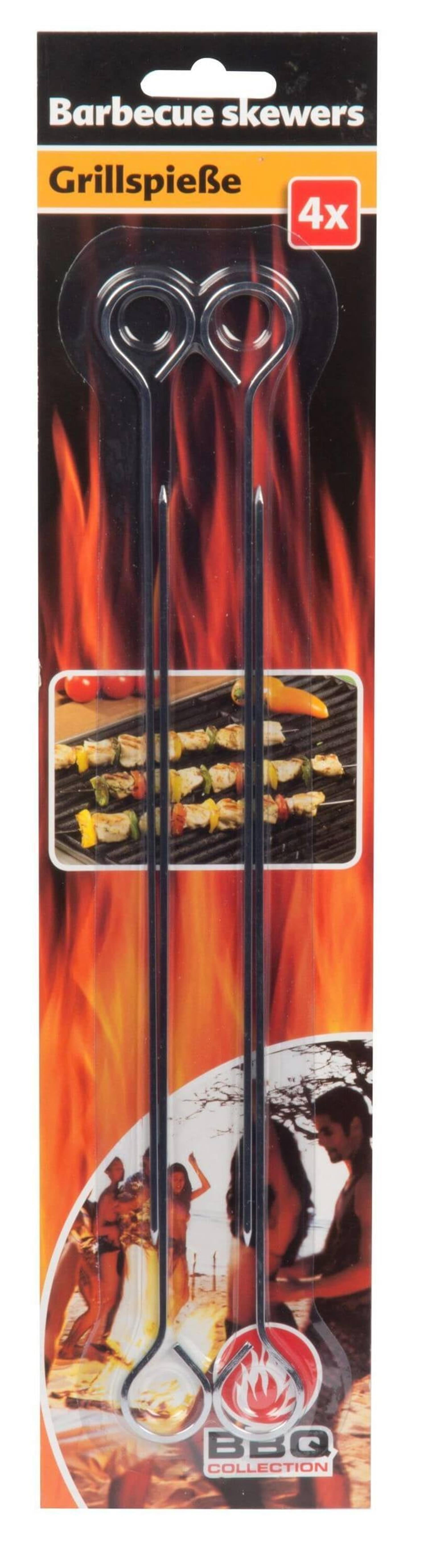 Bbq collectie barbecuespies 4dlg 24 cm