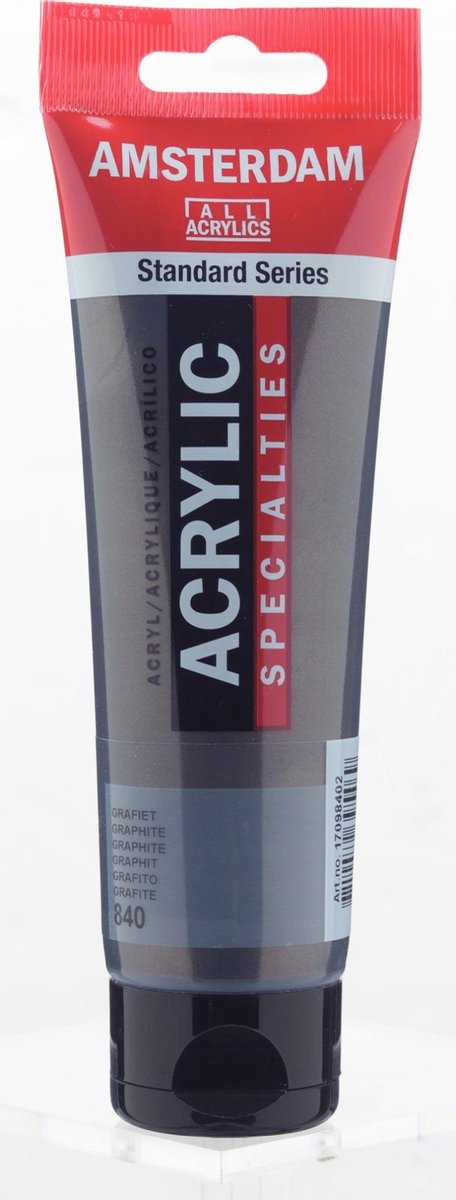 Amsterdam standard series acrylverf tube 120 ml grafiet 840