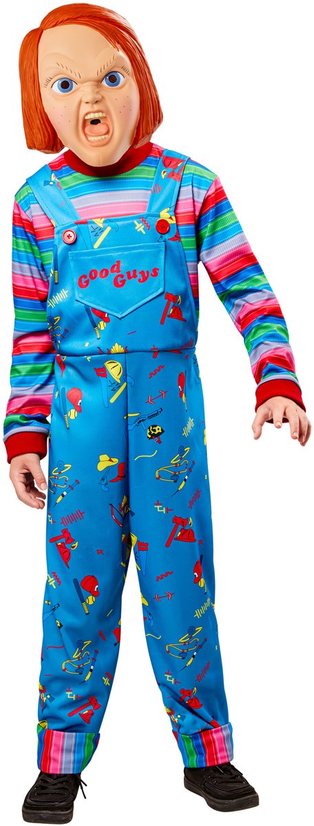 Rubies chucky kinderkostuum - - maat 9-10 jaar