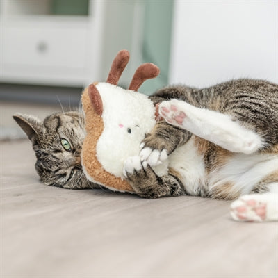 Trixie toast xxl pluche met amerikaanse catnip