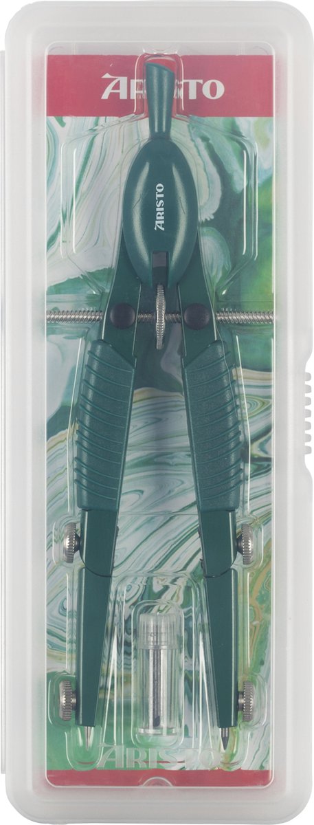 Aristo snelverstelpasser - topline - lengte 17cm - diameter 370mm - mystic green - ar-55819