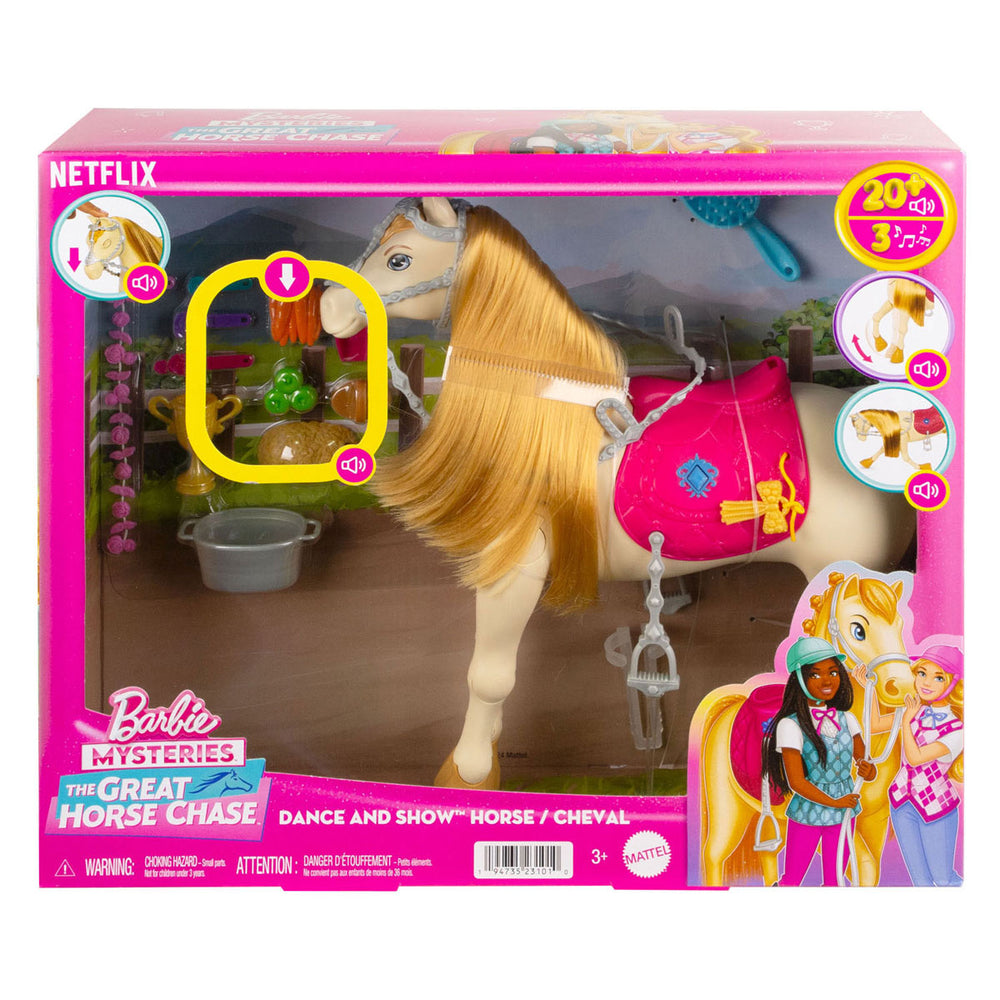 Barbie familie paardenachtervolging paardfuncties