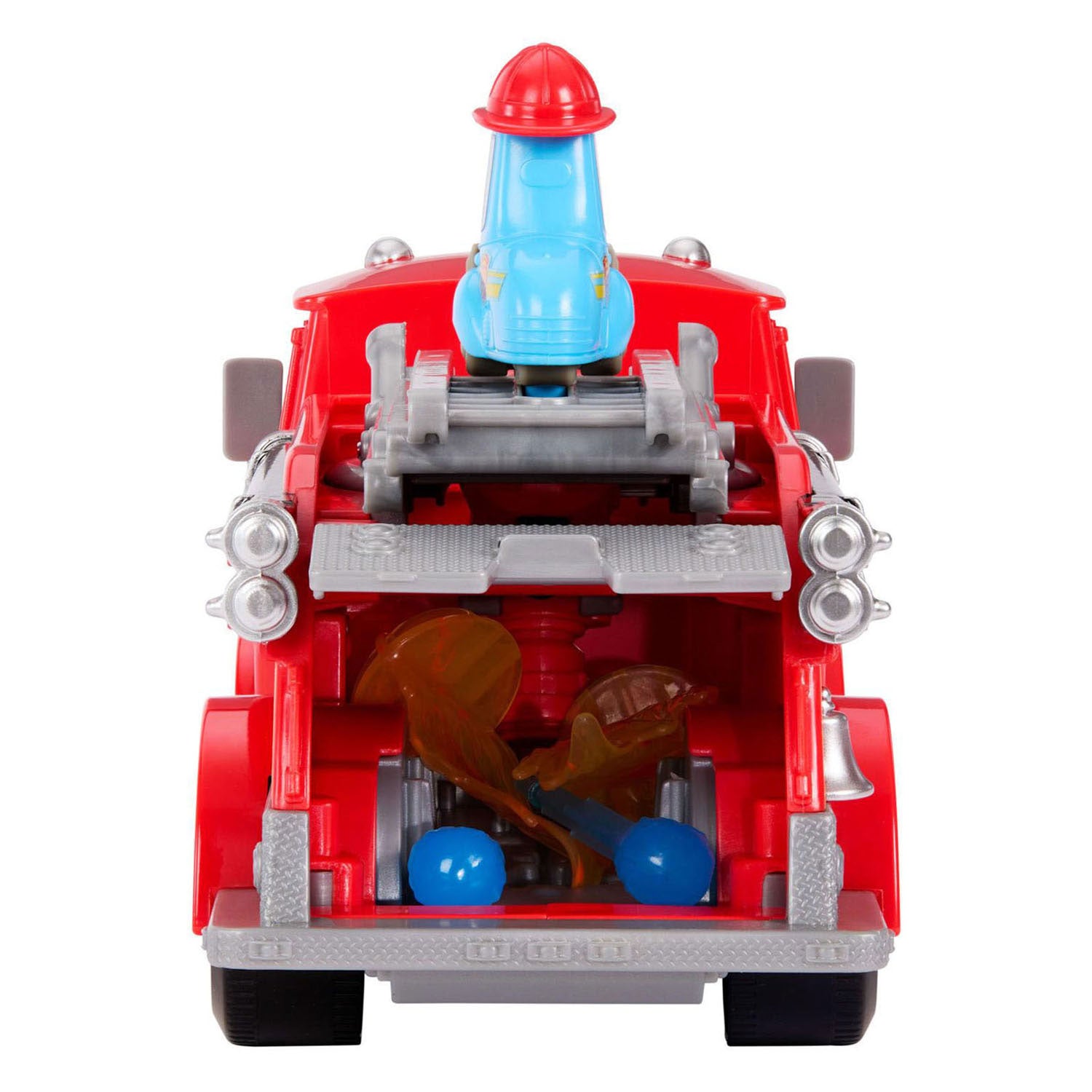 Mattel disney en pixar cars radiator springs racen en redden - brandweer - red en guido speelset