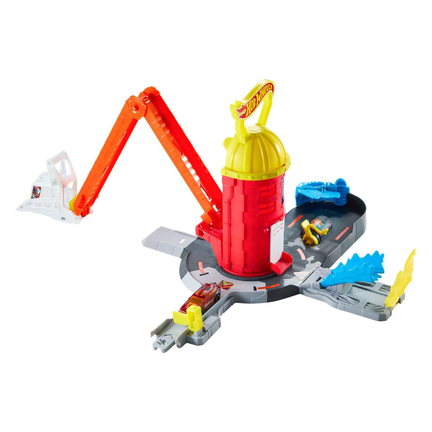 Hot wheels hotwheels city super brandweer station speelset