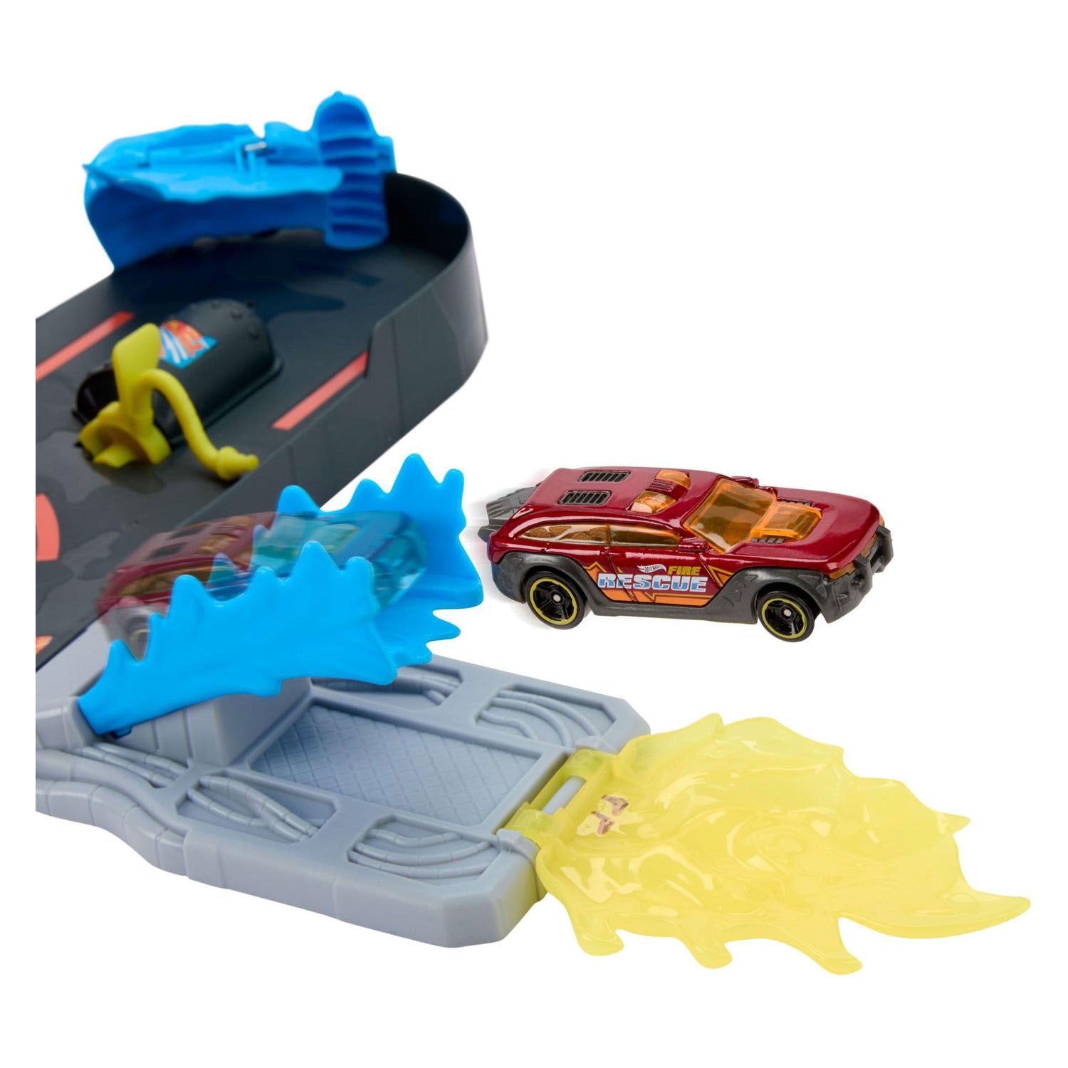 Hot wheels hotwheels city super brandweer station speelset
