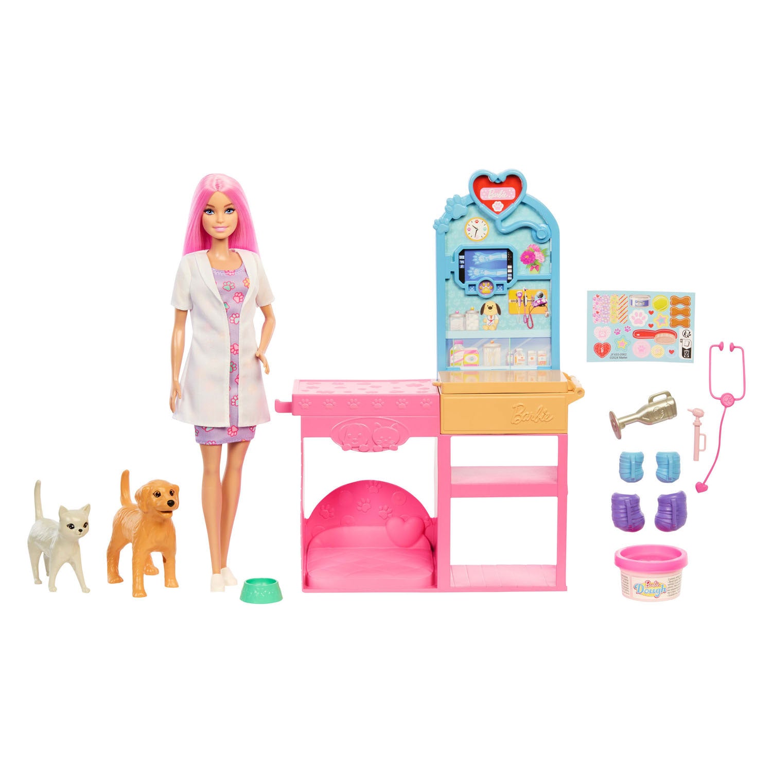 Barbie dierenarts speelset met diertjes