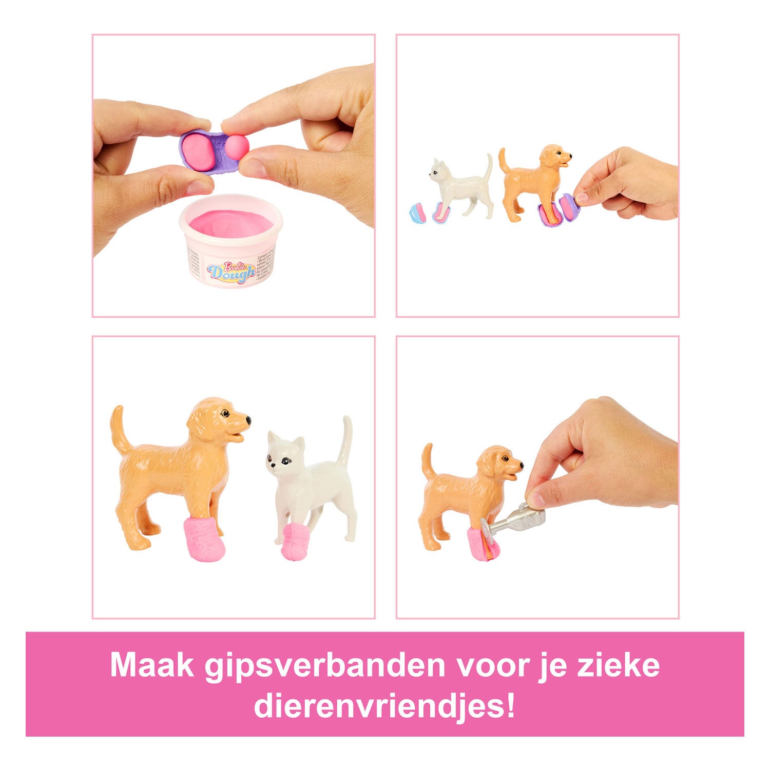 Barbie dierenarts speelset met diertjes