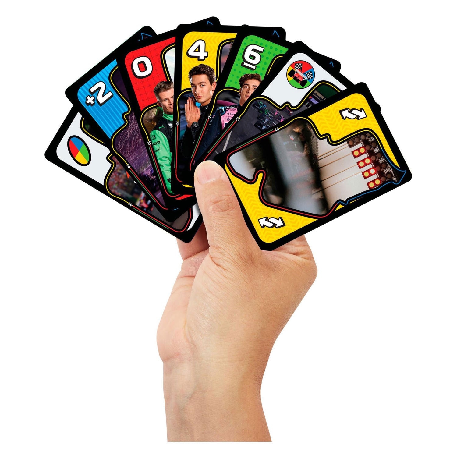 Mattel games uno f1 - kaartspel