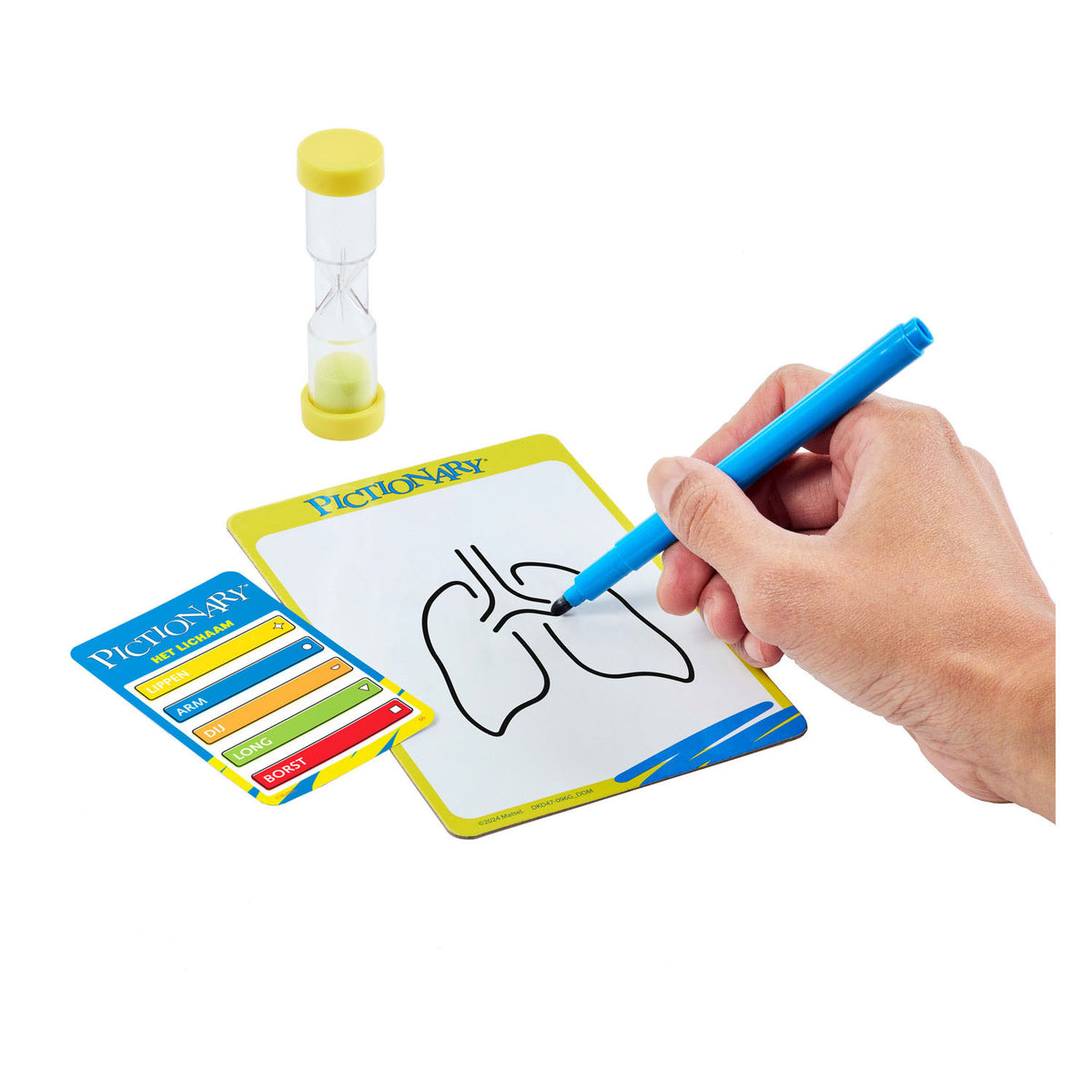 Mattel pictionary core refresh nl - bordspel