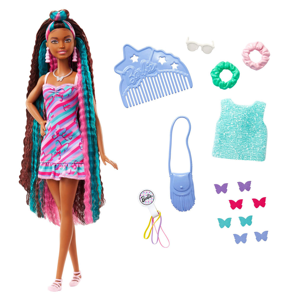 Barbie Pop Totally Hair - Vlinder