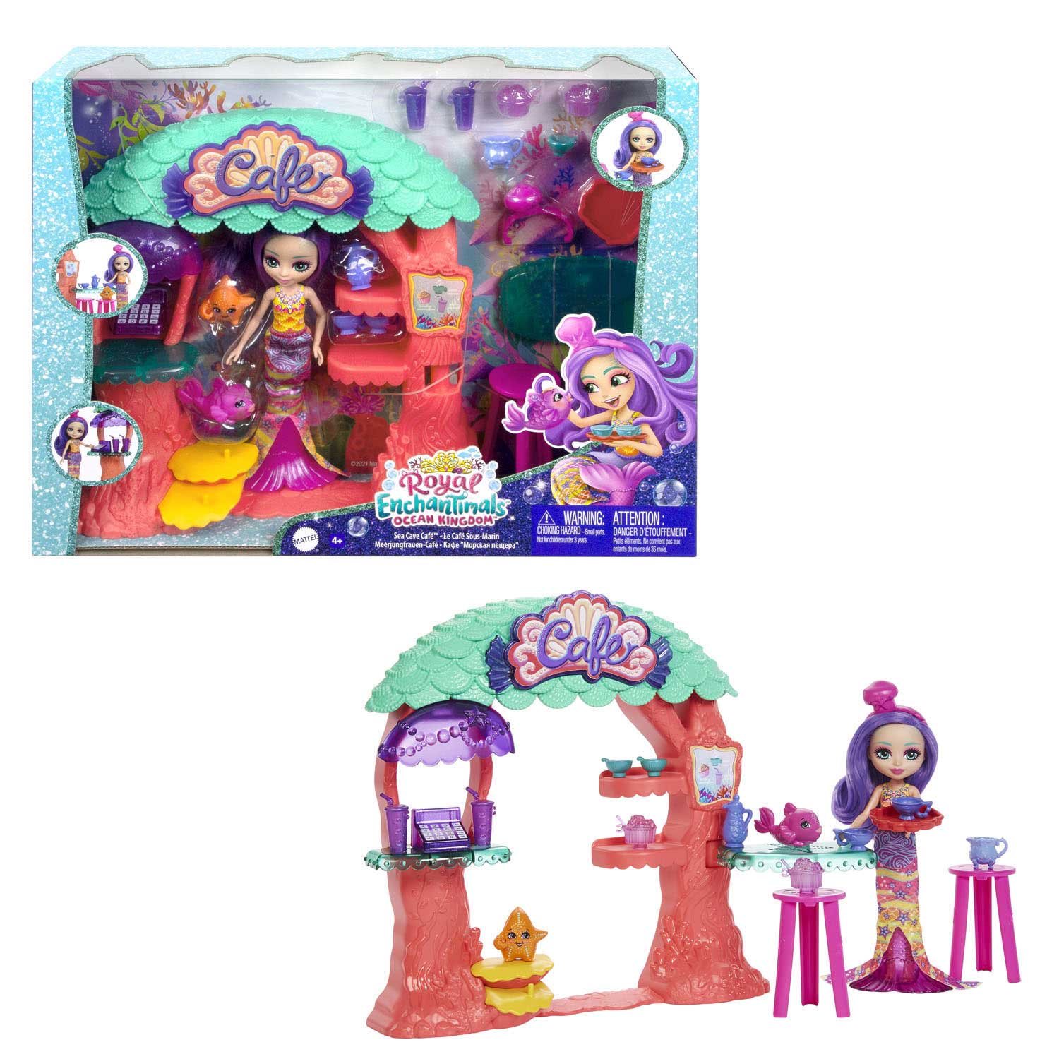 Enchantimals Onderwatercafé Speelset