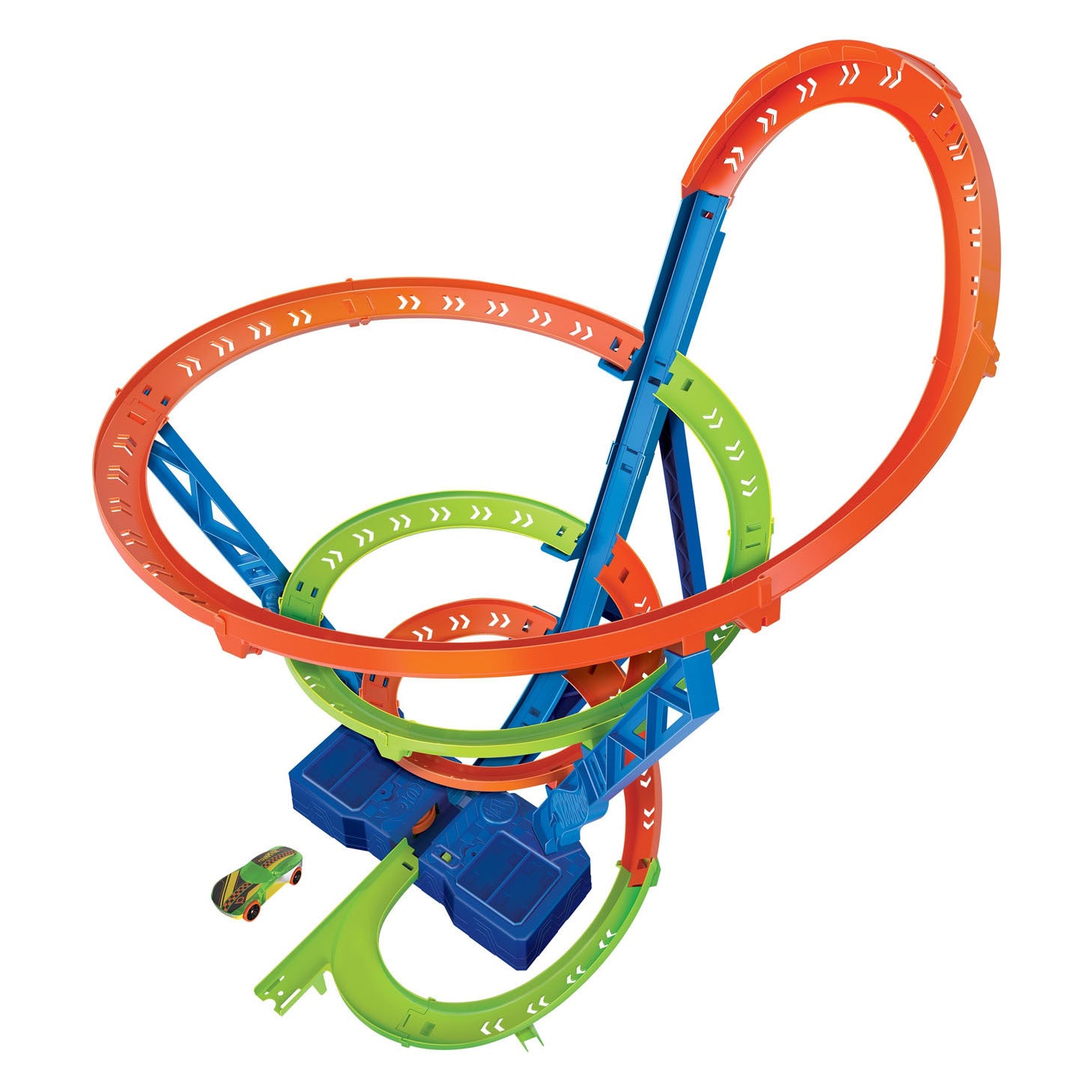 Hot Wheels Actie Hyper-Speed ​​Crash Racebaan