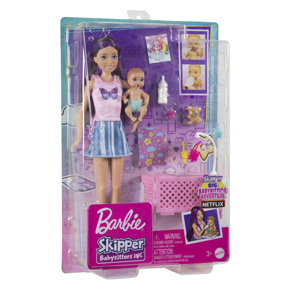 Barbie Skipper Babysitters ontmoet Baby
